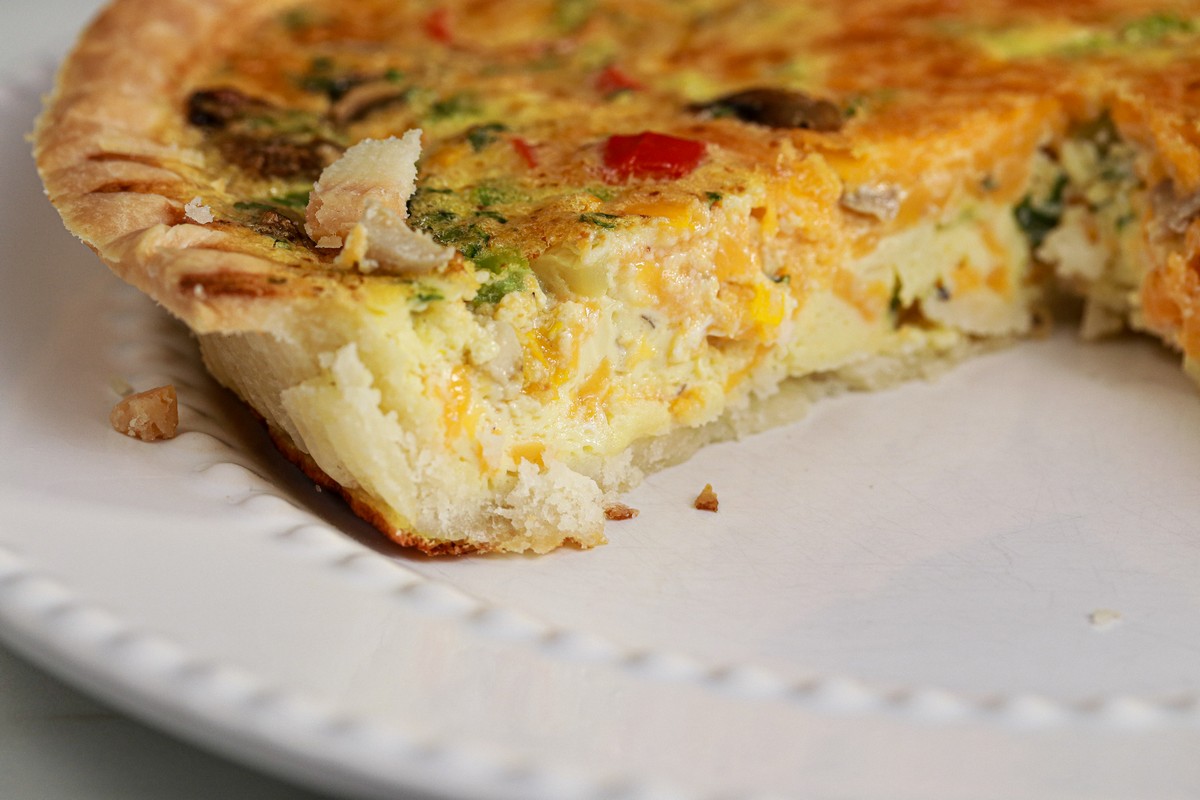 GlutenFree Vegetarian Quiche